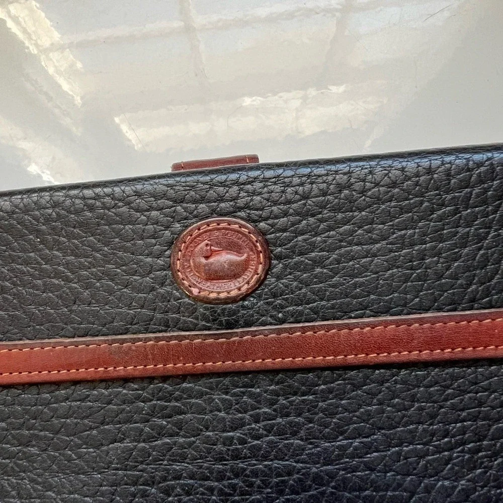 Dooney‎ & Bourke Black and Brown Textured Wallet